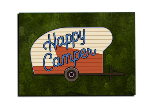 "Happy Camper" Magnet