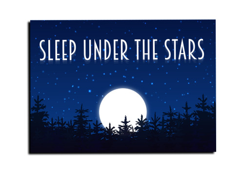 "Sleep Under the Stars" Magnet