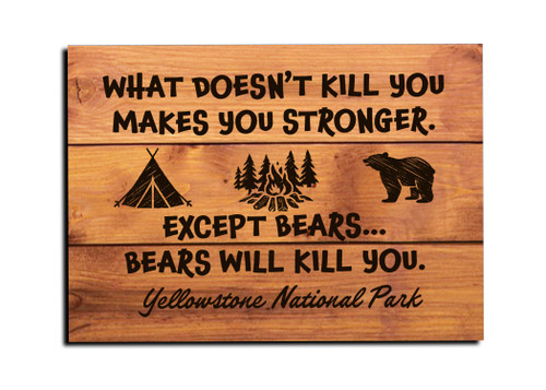 "What Doesn't Kill You" Customizable Magnet