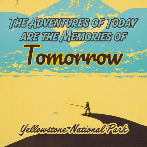 "The Adventures of Today" Customizable Sticker