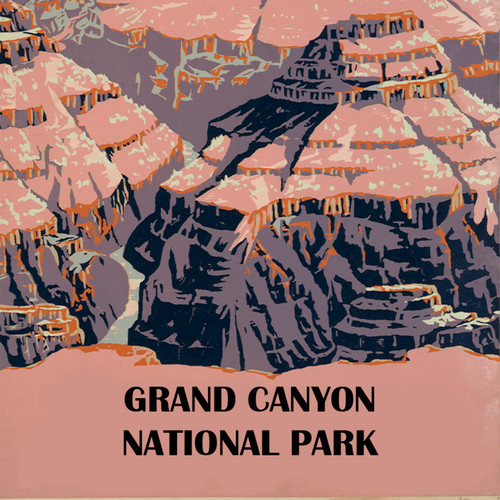 Grand Canyon Customizable Sticker
