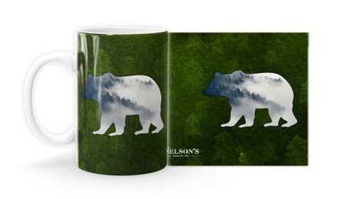 Misty Forest Bear Mug