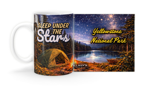 "Sleep Under the Stars" Customizable Mug