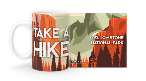 "Take a Hike" Customizable Mug