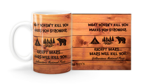 "What Doesn't Kill You" Customizable Mug