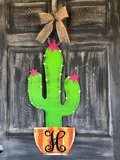 Outdoor Metal Art Cactus (Customizable)
