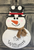 Outdoor Metal Art Snowman (Customizable)