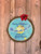 "Merry Christmas to All" Starry Log End Door Hanger