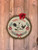 "Happy Holidays" Chickens Log End Door Hanger (Customizable)