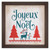 Joyeux Noël Rustic Framed Quote