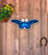 Outdoor Metal Art Blue Butterfly