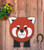 Outdoor Metal Art Critter Red Panda
