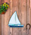 Outdoor Metal Art Sailboat