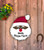 Outdoor Metal Art Santa Face (Customizable)