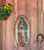 Outdoor Metal Art Our Lady of Guadalupe Welcome