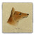 "Wild Dog" Tumbled Stone Coaster