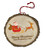 "Merry Christmas" Santa's Sleigh Wood Ornament