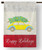 Christmas Car Outdoor House Flag