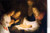 The Nativity (Honthorst) Christmas Cards