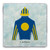 Coolmore 1 Jockey Silk Tumbled Stone Coaster