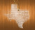 Texas Acrylic State Ornament