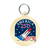 America250™ Rocket Round Keychain