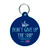 "Don't  Give Up the Ship" Round Keychain