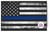 Thin Blue Line Greeting Card