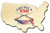 American 250 Rifle2 Magnet Cutout-USA