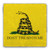 "Don't Tread On Me" Tumbled Stone Coaster