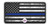 Thin Blue Line Flag Magnet Long