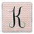 "K" Alphabet 1 Tumbled Stone Coaster