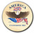Personalized Round America250™ Magnet