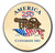 Personalized America250™ Cannon Magnet Round