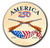 Personalized America250™ Rifle3 Magnet Round
