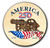 America250™ Cannon Magnet Round