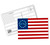 1776 American Flag Postcard