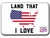 Land That I Love Magnet
