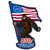 American Bigfoot Cutout Magnet