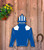 Kentucky Derby Jockey Silk Door Hanger - with Helmet