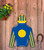 Kentucky Derby Jockey Silk Door Hanger - with Helmet
