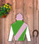 Kentucky Derby Jockey Silk Door Hanger - with Helmet