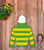 Kentucky Derby Jockey Silk Door Hanger - with Helmet