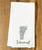 Vermont State Cities Tea Towel