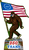 American Bigfoot 11-Foot Standee (Some Assembly Required)