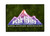 "Peak Living" Mountains Customizable Magnet
