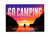 "Go Camping" Customizable Magnet