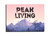 "Peak Living" Magnet