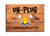 "Unplug" Campfire Customizable Magnet