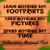 "Leave Nothing but Footprints" Customizable Sticker